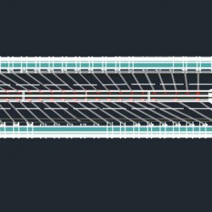 اتوکد پل مدرن دانلود طراحي 3بعدي اتوکد پل به سبک مدرن