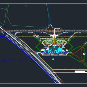 دانلود اتوکد راه آهن طراحي پلان ايستگاه راه آهن