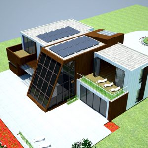 پلان خانه ویلا دانلود طراحي کامل خانه ويلايي سازگار با محيط زيست