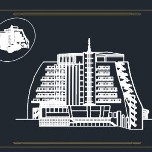 دانلود طراحي هتل 5ستاره با امکانات کامل به همراه پرسپکتيو