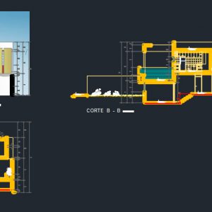 ویلا دوبلکس دانلود طراحي خانه ويلايي دوبلکس در ابعاد سايت 10 در 25 متر با نما سازي و برش