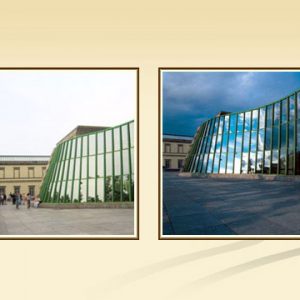 مطالعات موزه اشتوتگارت آلمان معمار جيمز استرلينگ