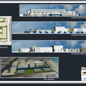 دانلود پروژه کامل بیمارستان پلان طبقات،نما،رندر های 3بعدی